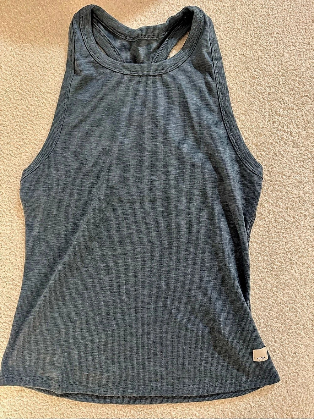 vuori Pose Plyo Tank Women'Small Tank Top Gray Size Small